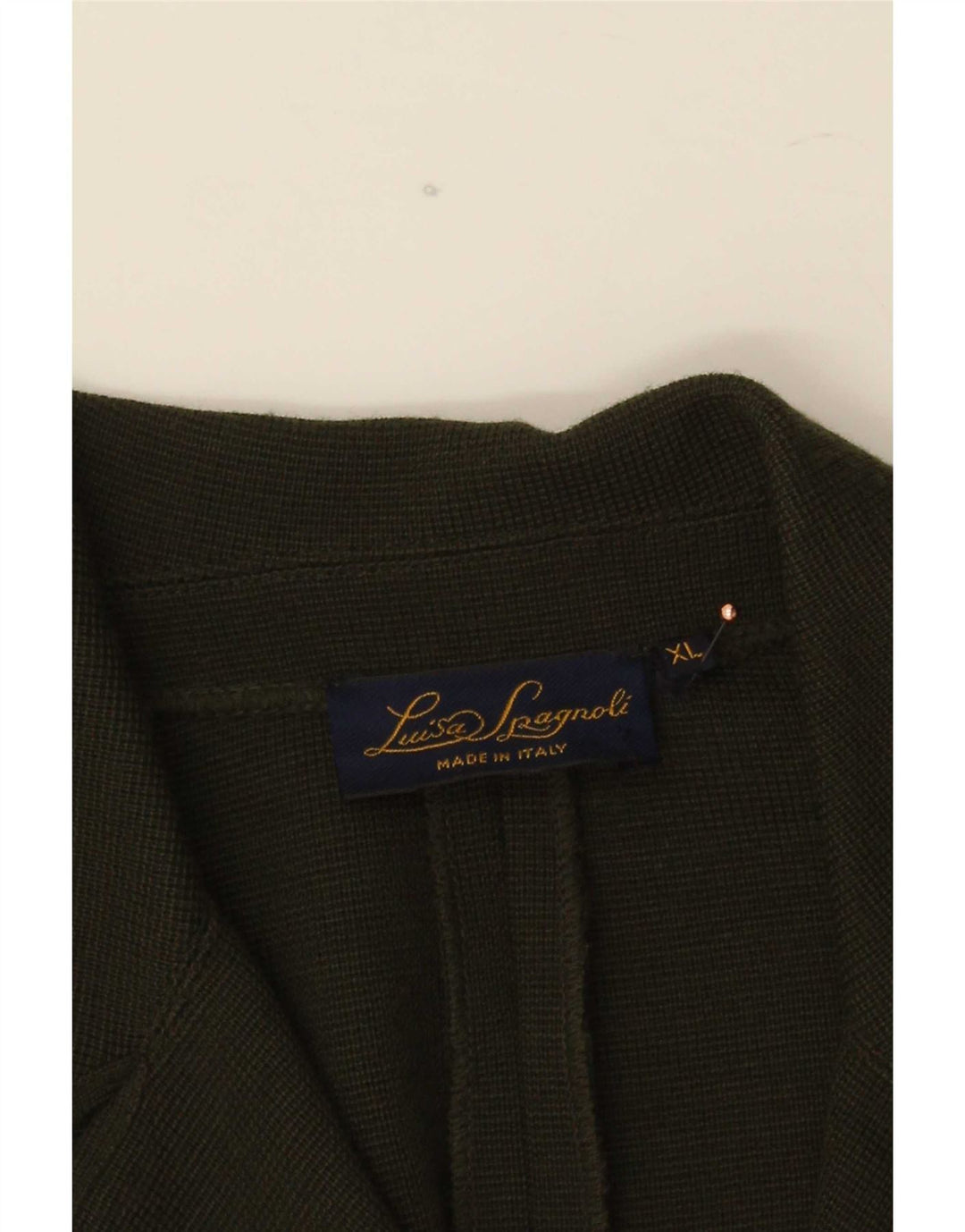 Luisa Spagnoli Ženska jakna s jednim gumbom UK 18 XL zelena