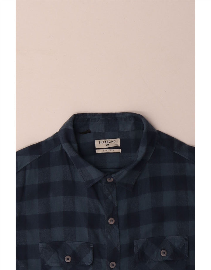 BILLABONG Muška flanelska košulja Large Blue Gingham pamuk