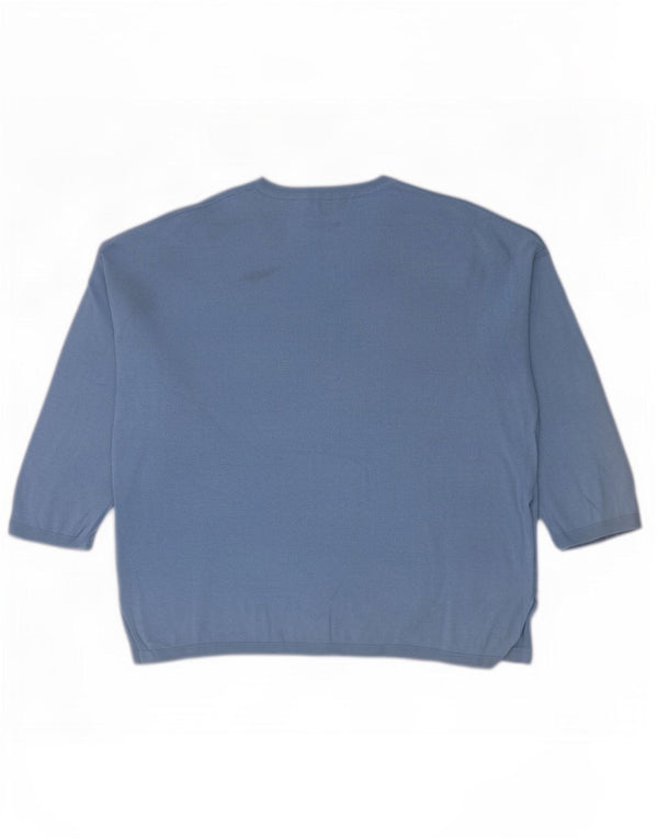 Massimo Dutti Ženska velika majica s 3/4 rukavima UK 6 XS Plava