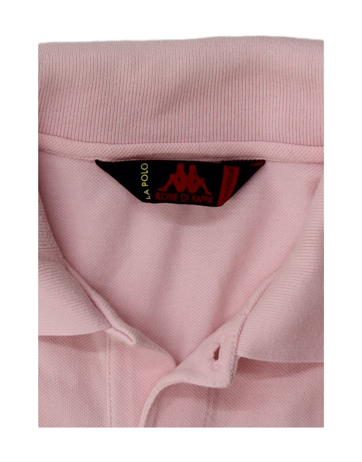 KAPPA Mens Polo Shirt 2XL Pink Cotton Vintage Kappa and Second-Hand Kappa from Messina Hembry 