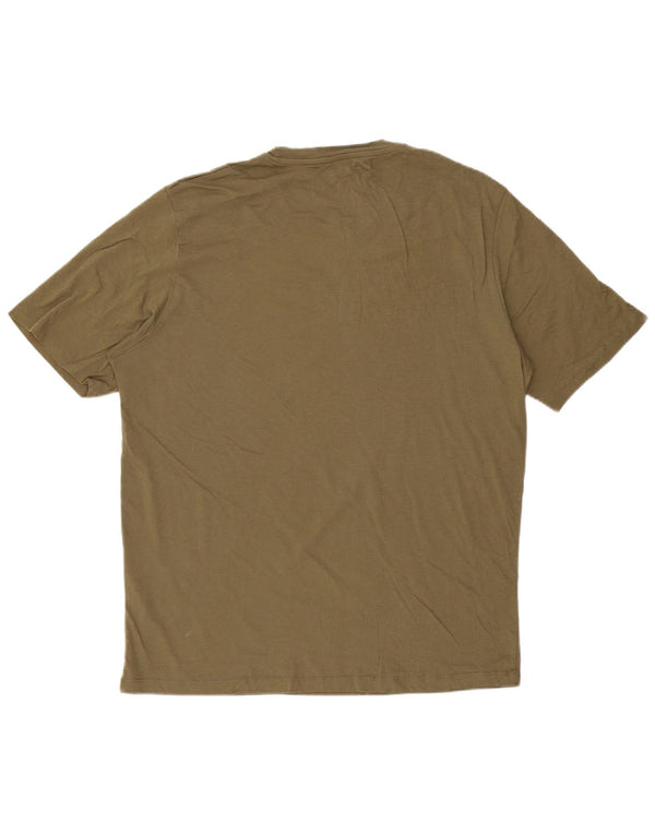 JACK & JONES Muška majica s grafičkim motivima, 2XL zeleni pamuk