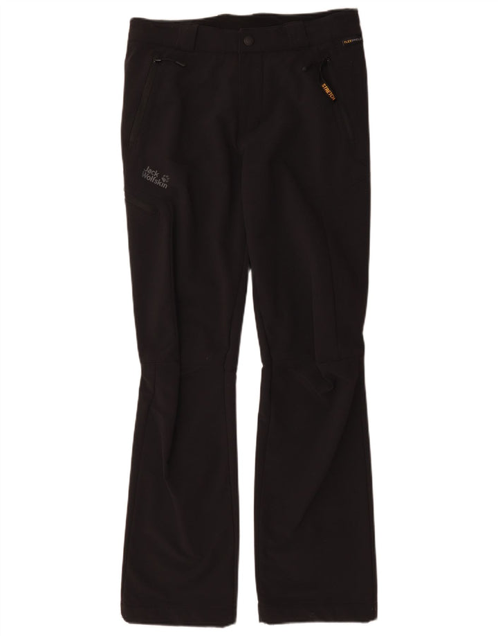 Jack Wolfskin muške skijaške hlače W32 L32 crni poliamid