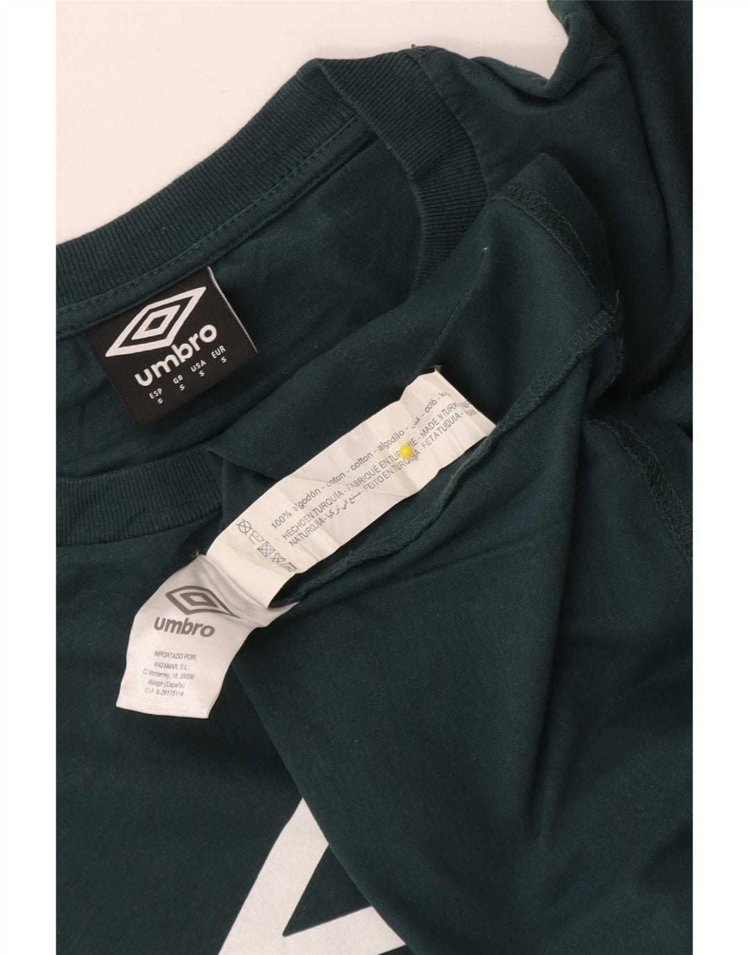 Umbro muška majica kratkih rukava Regular Graphic, mali zeleni pamuk