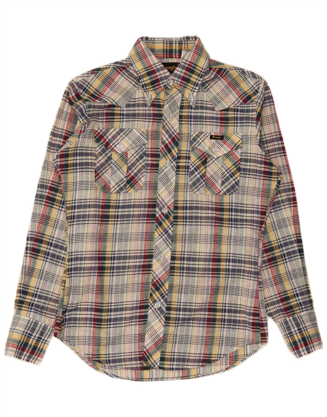 Wrangler muška flanelska košulja, srednje raznobojni karirani pamuk
