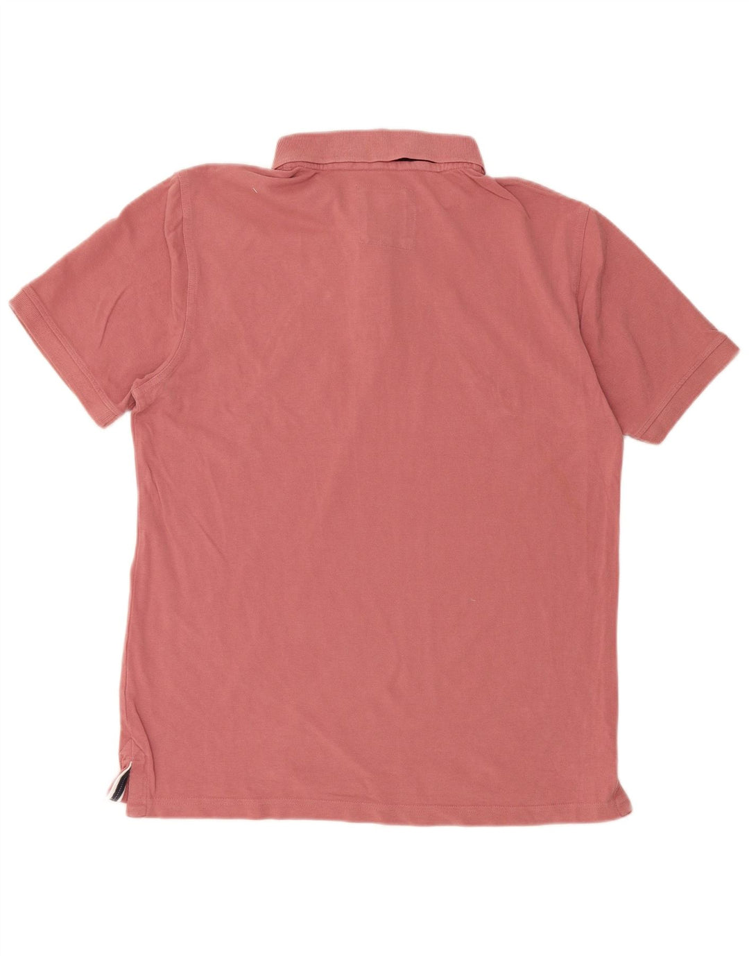 CREW CLOTHING Mens Polo Shirt Medium Pink Cotton
