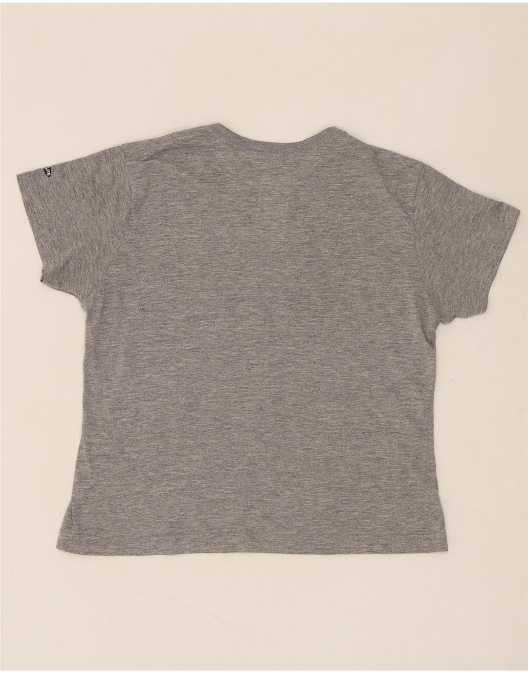 ADIDAS Womens Graphic T-Shirt Top UK 14 Medium Grey Polyester Vintage Adidas and Second-Hand Adidas from Messina Hembry 