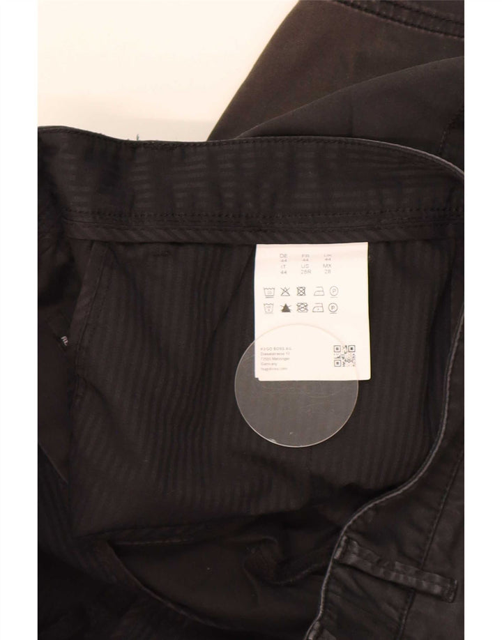 Hugo Boss muške chino kratke hlače W28 male crne pamučne