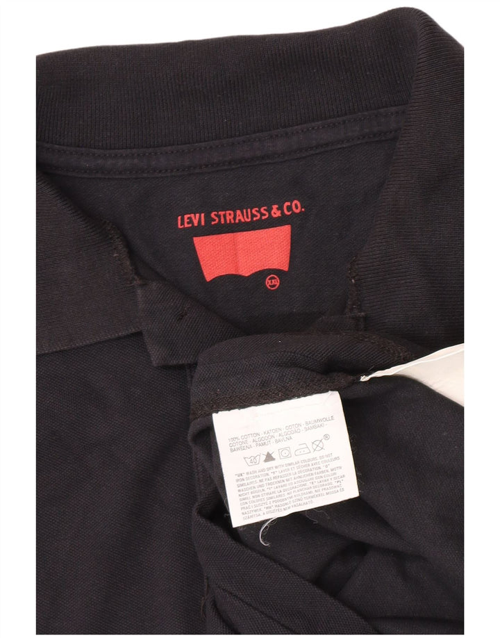 Levi's muška polo majica 2XL crni pamuk