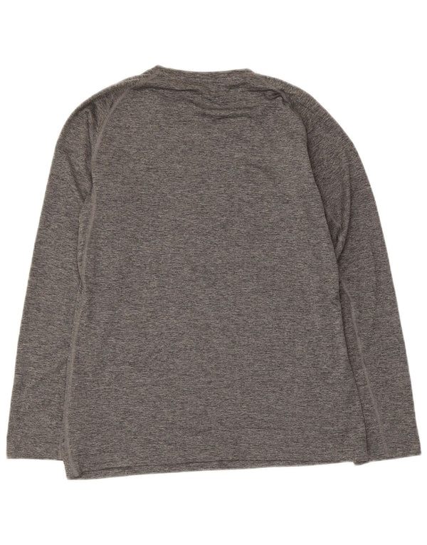 Adidas ženska majica s dugim rukavima Climalite UK 8/10 male sive mrlje