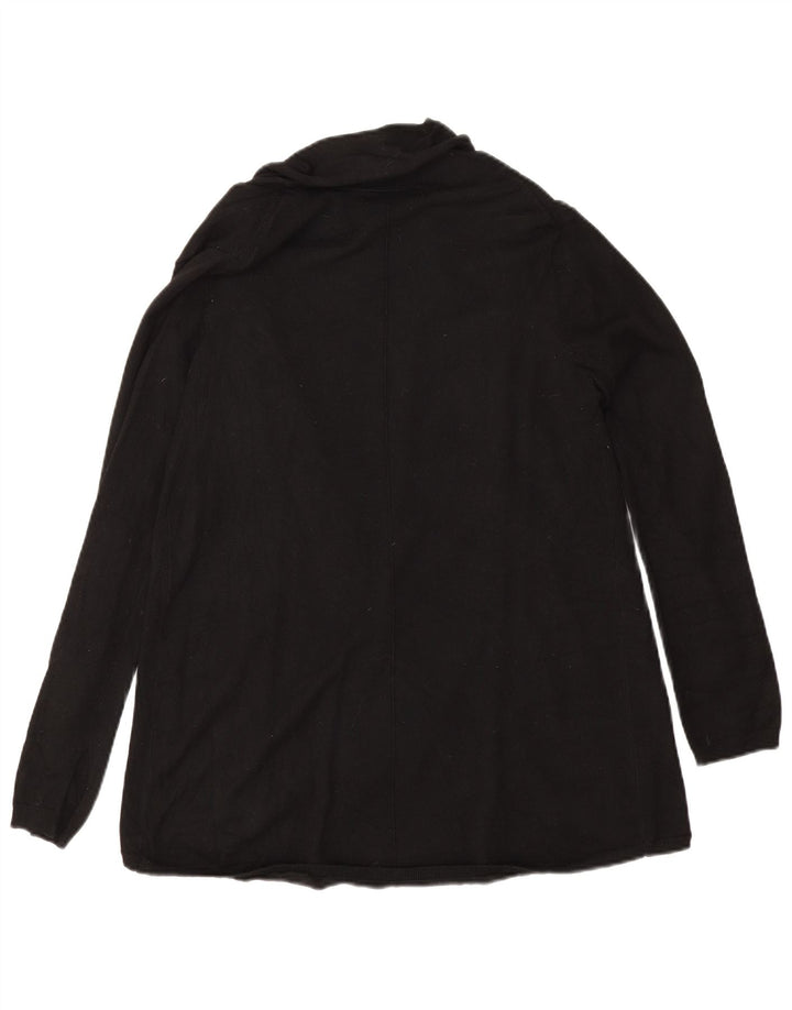 Zara ženski otvoreni kardigan pulover UK 16 Large Black
