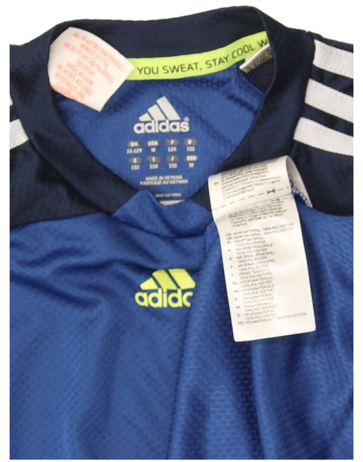 Adidas majica kratkih rukava za dječake 11-12 godina plava poliesterska boja