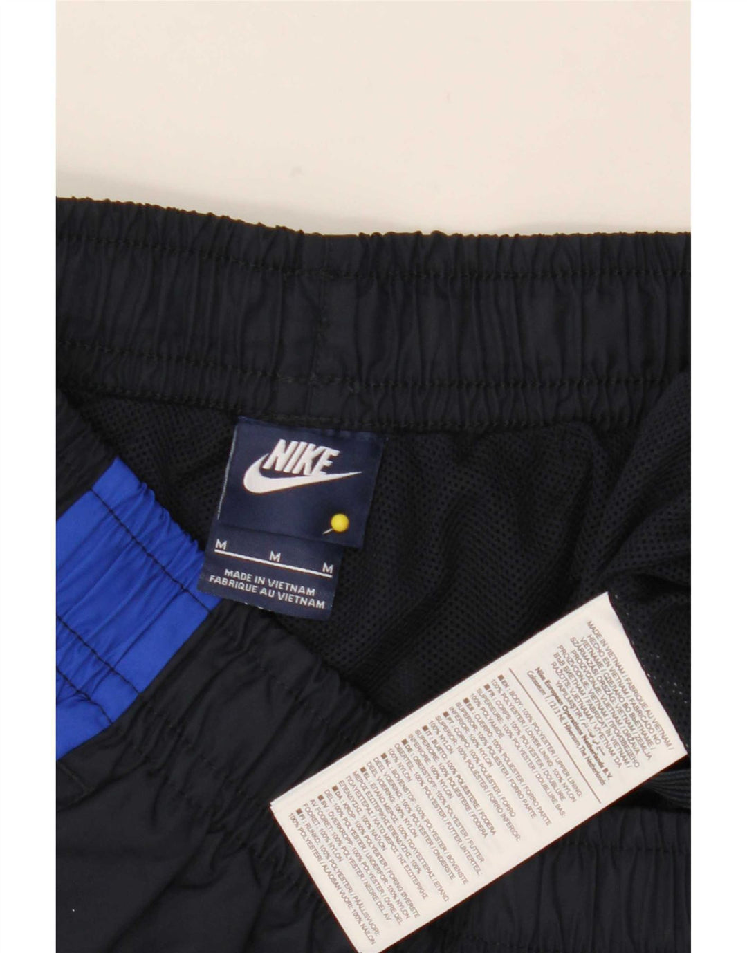 Nike muške hlače za trenirku srednje tamnoplave boje od poliestera