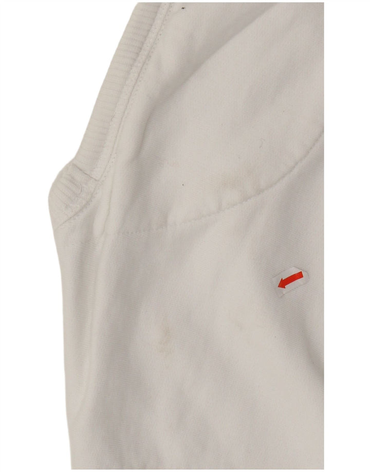 THE NORTH FACE Mens Graphic Sweatshirt Jumper Small White Cotton