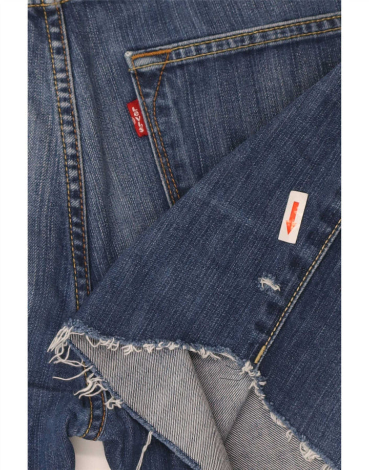 Levi's muške 506 obične traper kratke hlače W34 veliki plavi pamuk