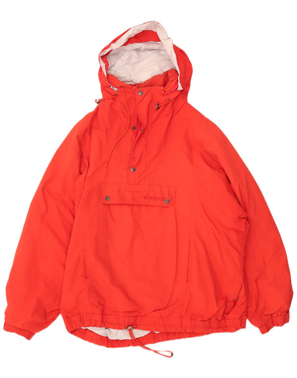 SCHAEFER muška Gore-Tex anorak jakna s kapuljačom UK 44 2XL crveni poliamid