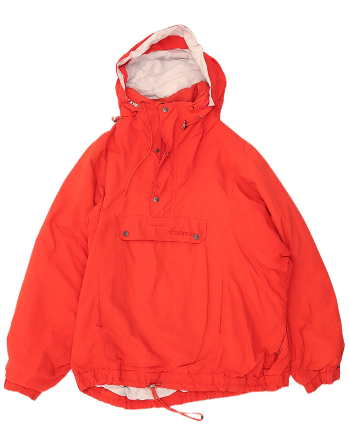SCHAEFER muška Gore-Tex anorak jakna s kapuljačom UK 44 2XL crveni poliamid