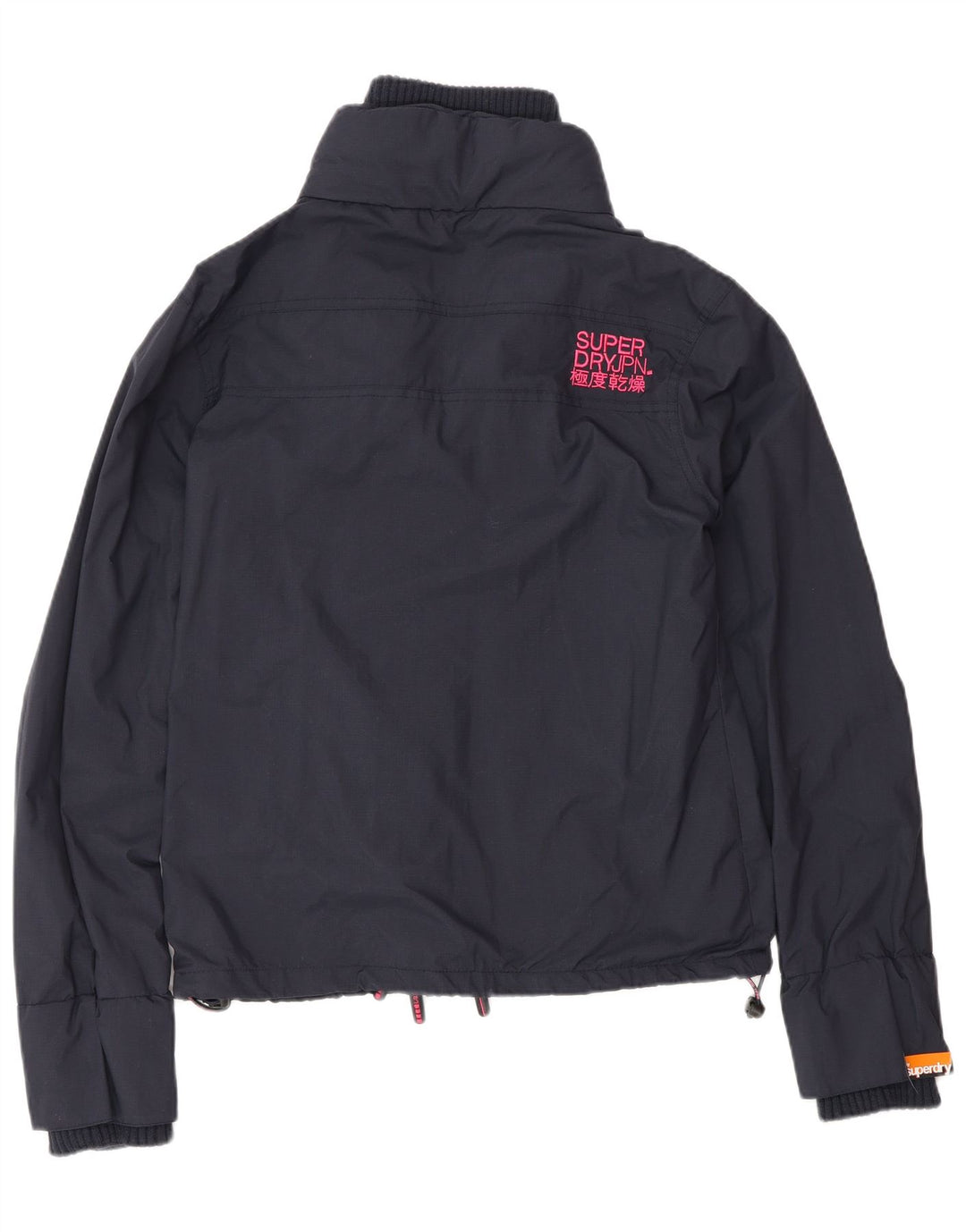 Superdry ženska jakna vjetrovka UK 16 Veliki tamnoplavi najlon