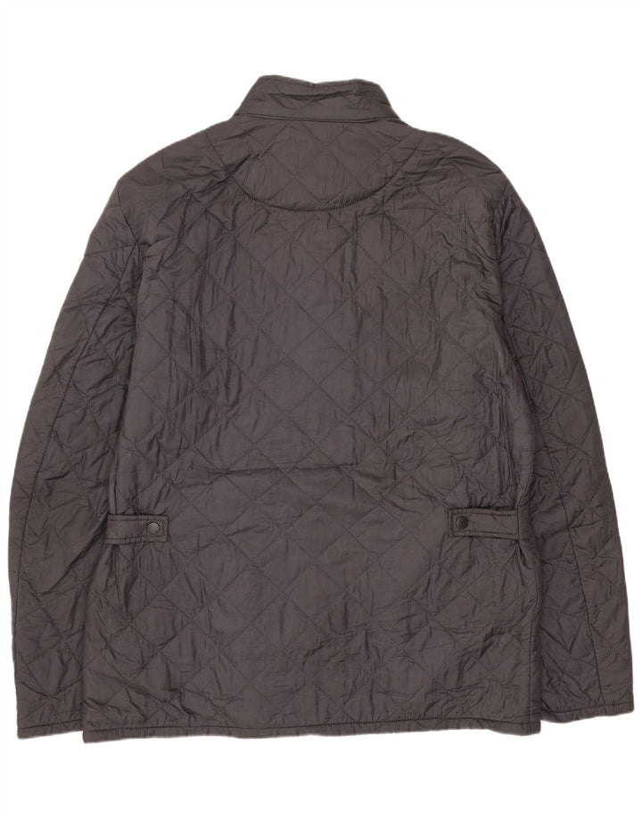 Barbour muška prošivena jakna UK 40 velika siva