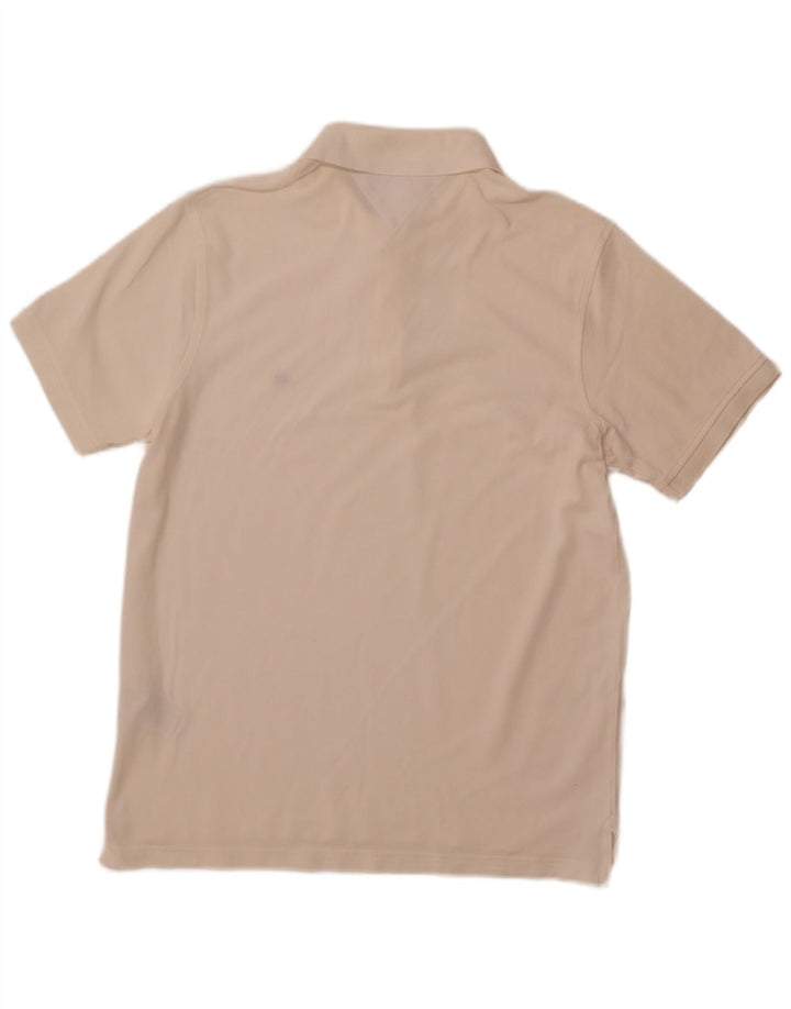 TOMMY HILFIGER Muška uska polo majica XL od bijelog pamuka