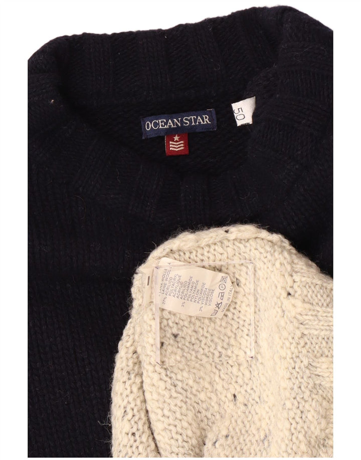 Ocean Star muški džemper s okruglim izrezom IT 50 srednje raznobojan