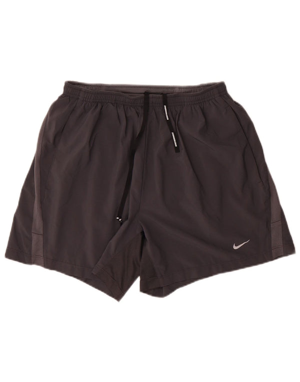 Nike muške sportske kratke hlače srednje sive boje od poliestera