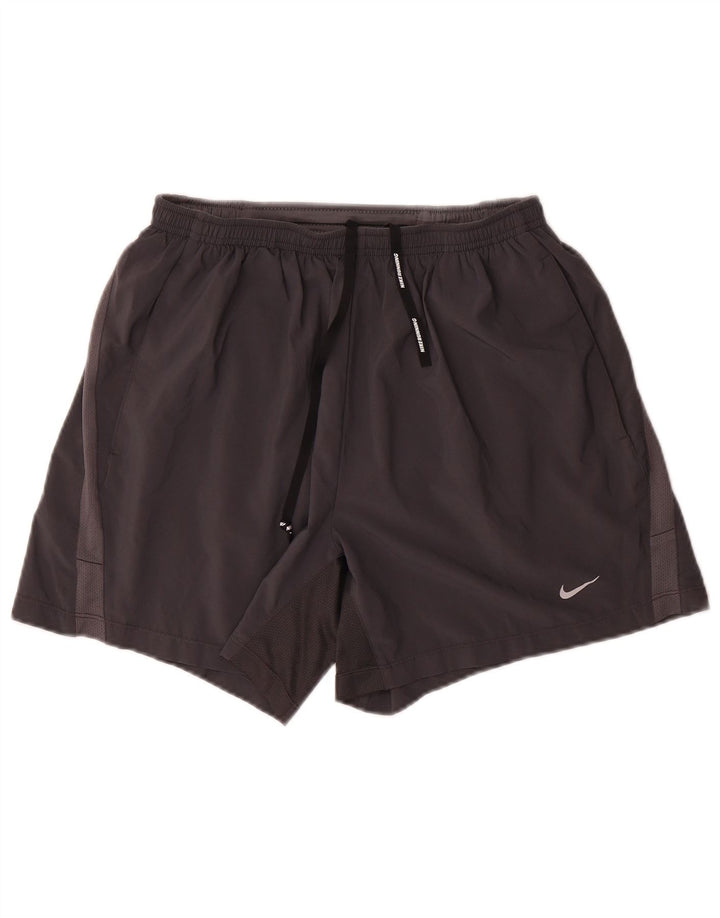 Nike muške sportske kratke hlače srednje sive boje od poliestera