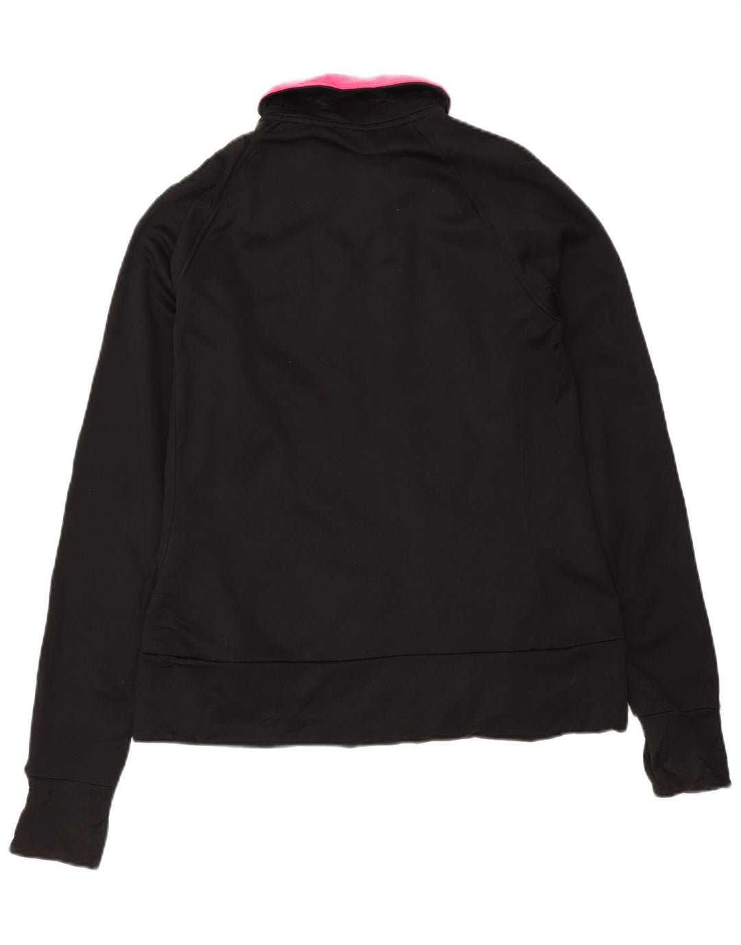 PUMA ženska gornja jakna trenirke UK 14 srednje crni poliester