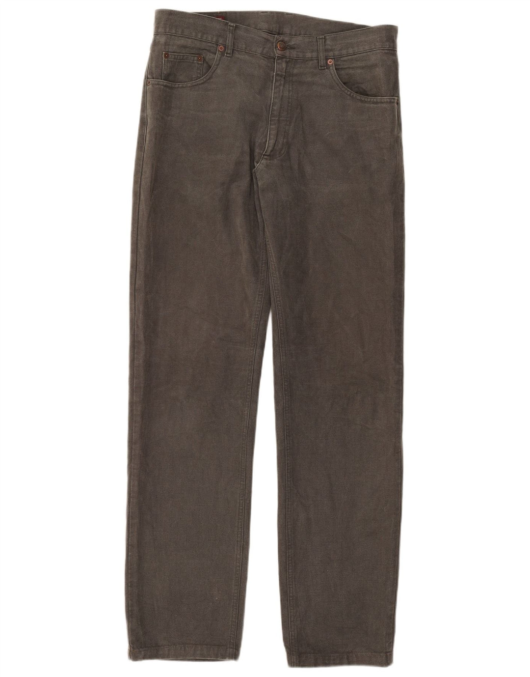Marlboro Classics Mens Straight Jeans W34 L32 Kaki pamuk