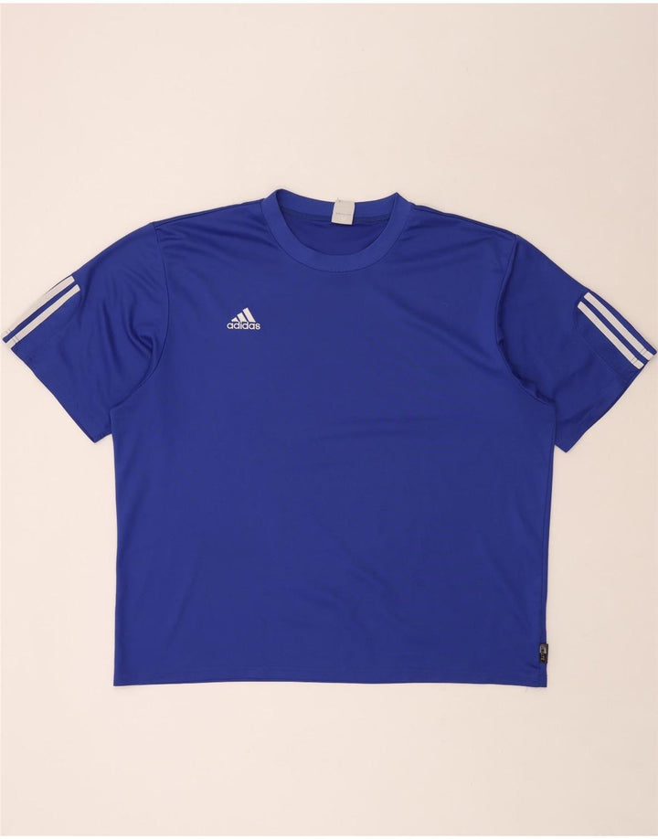 ADIDAS muška majica Climalite Top 2XL plavi poliester