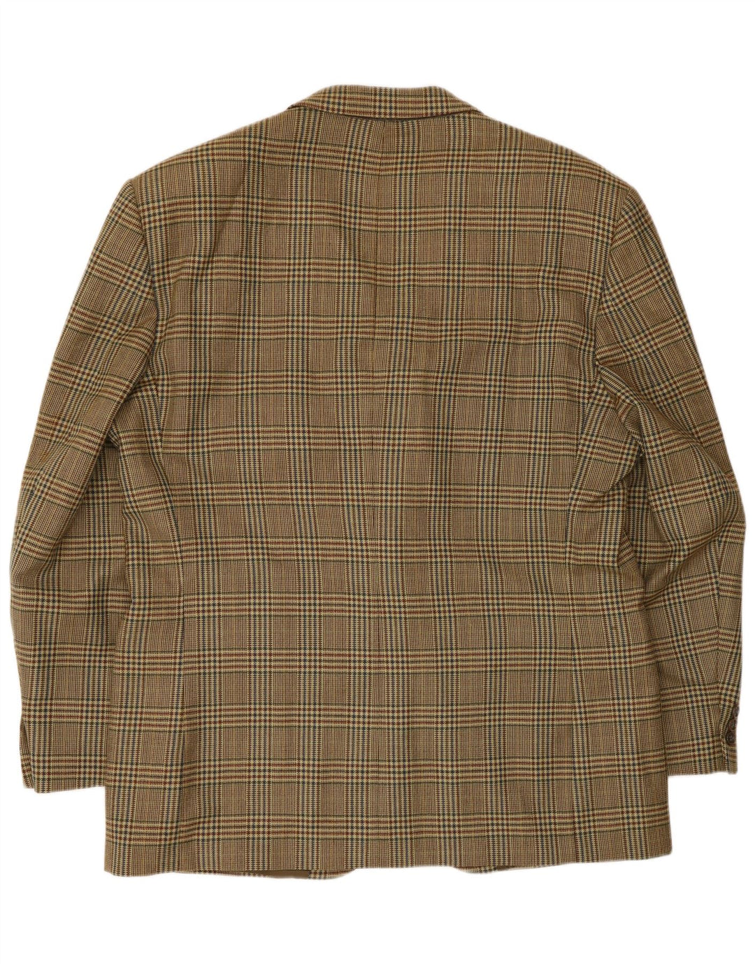 Vintage muška jakna sa 2 gumba UK 40 Large Beige Houndstooth