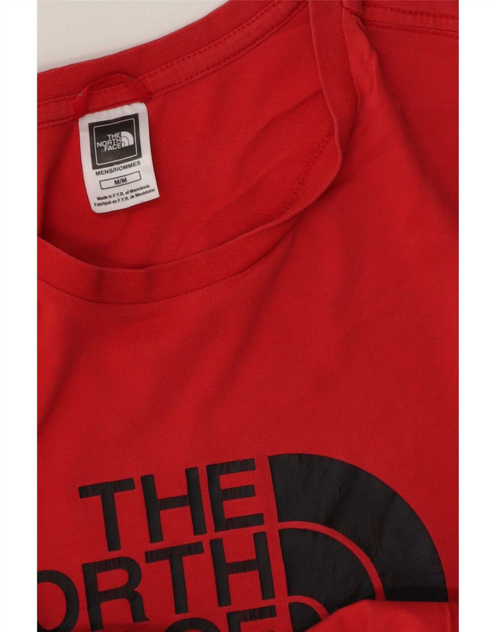 Srednje crvena muška majica s grafičkim motivima The North Face