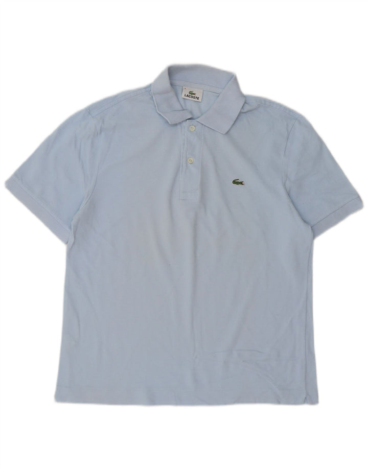 Lacoste muška polo majica veličine 4 srednje plavi pamuk