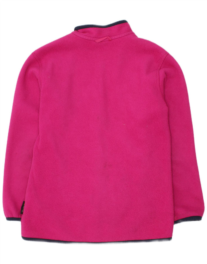 Jack Wolfskin jakna od flisa za djevojčice 9-10 godina, ružičasti poliester