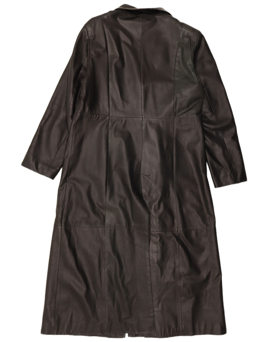 Vintage ženski kožni kaput UK 18 XL crna koža