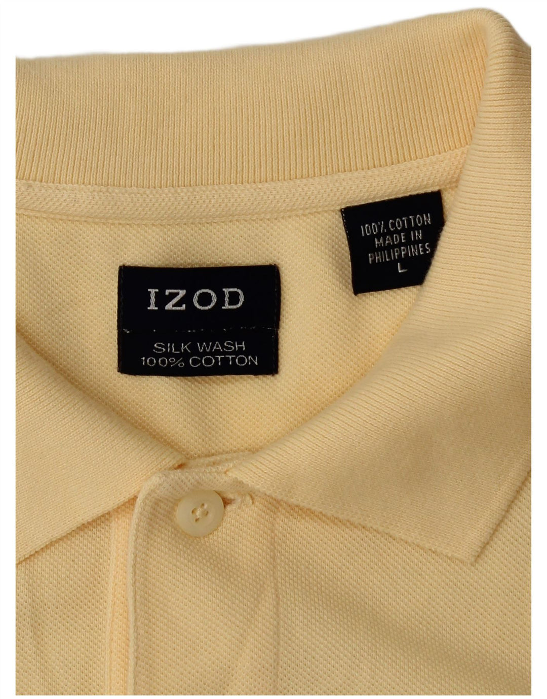 IZOD muška polo majica velika žuta pamučna