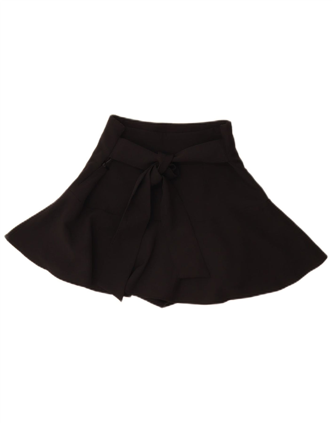 Zara ženska mini suknja mala W26 crni pamuk
