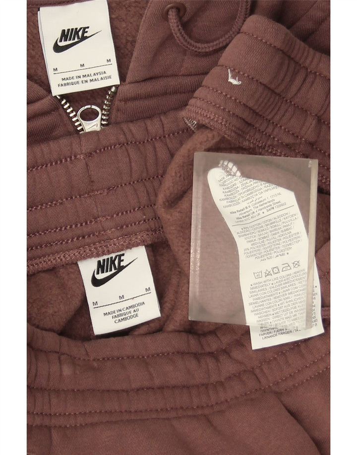 Nike Ženska puna trenirka s kapuljačom UK 14 srednje smeđa pamuk
