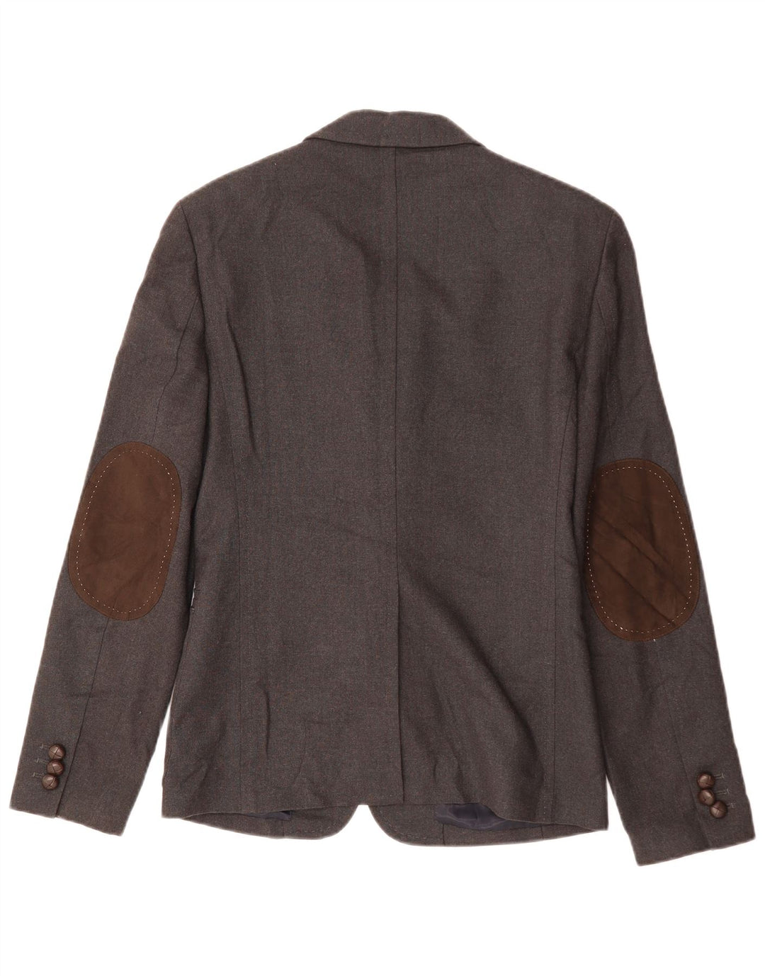 ZARA muška jakna sa 3 gumba EU 48 srednje sivi poliester