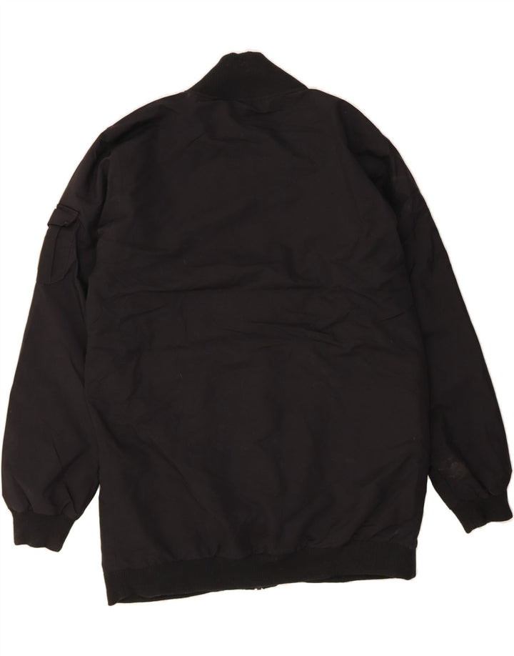 O'NEILL Mens Windbreaker Jacket UK 40 Large Black Polyester Vintage O'Neill and Second-Hand O'Neill from Messina Hembry 