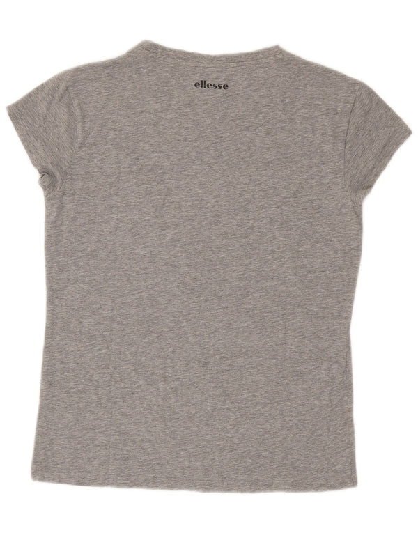 Ellesse ženska majica kratkih rukava s grafičkim motivima UK 18 XL siva