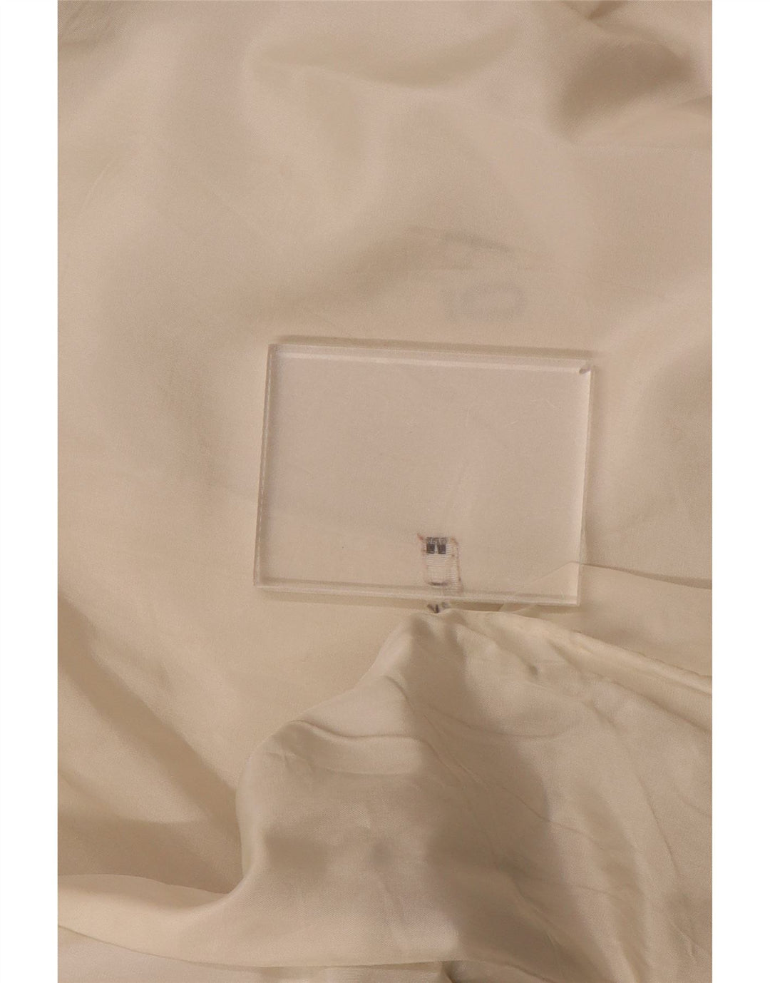 Vintage ženska prevelika jakna s dvostrukim kopčanjem UK 14 Srednje bijela