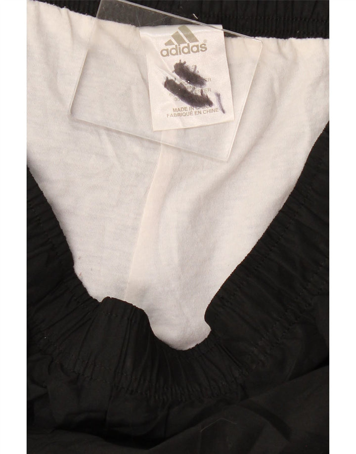 ADIDAS muške hlače za trenirku srednje crne boje od poliestera