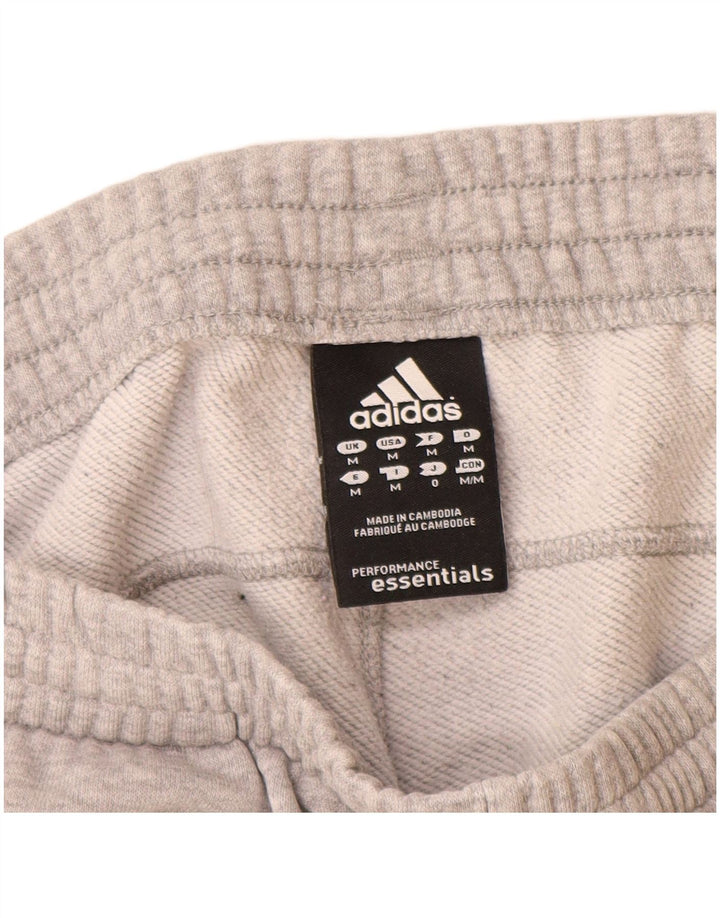Adidas muške hlače za trenirku, srednje sivi flekasti pamuk