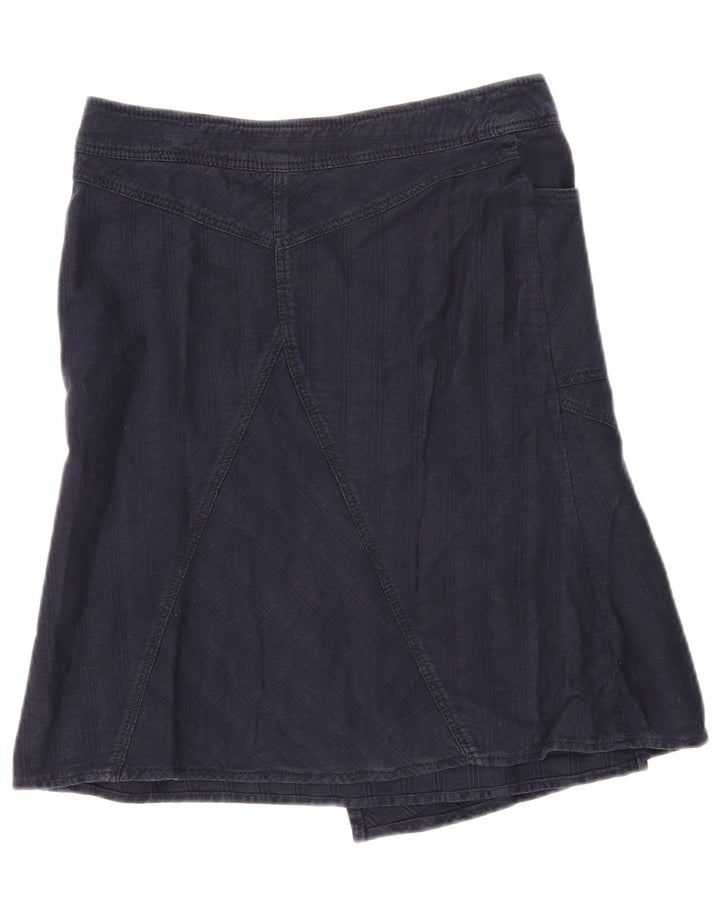 Max & Co. Ženska suknja A-kroja W28 srednje tamnoplave pruge