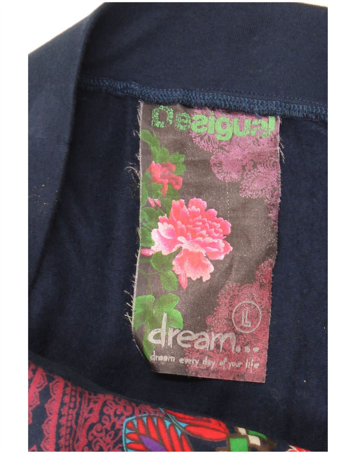 Desigual ženska grafička mini suknja velika W32 višebojni geometrijski pamuk