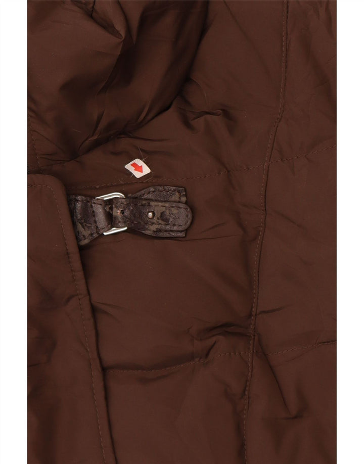 GEOX Ženska podstavljena jakna UK 12 Srednje smeđa