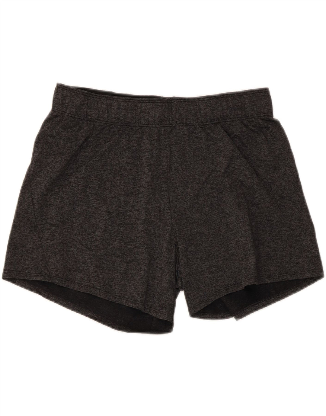 Nike ženske kratke sportske hlače Dri Fit UK 14 srednje sivi poliester