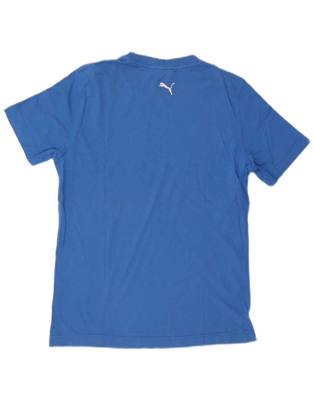 Puma muška majica s grafičkim motivima srednje plava