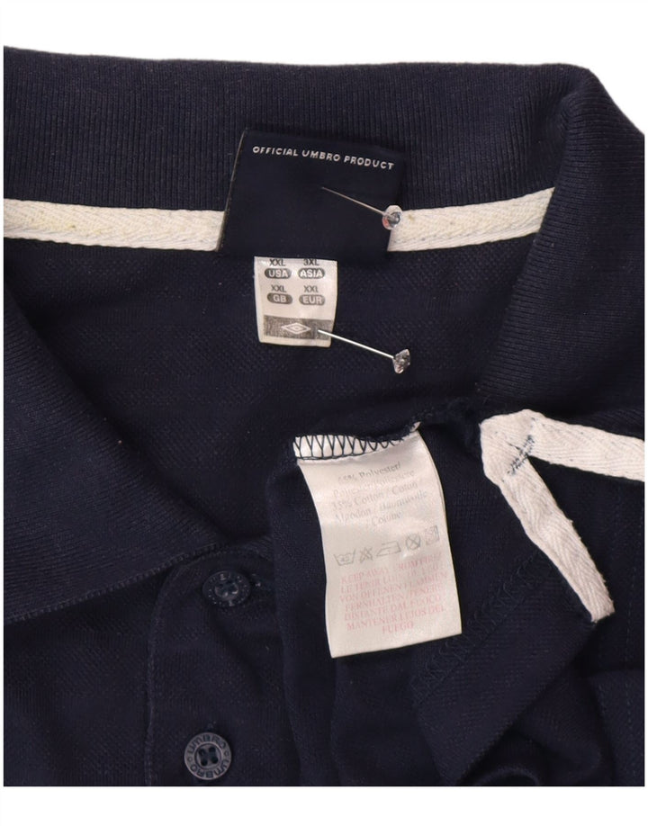 Umbro muška polo majica 2XL tamnoplavi poliester