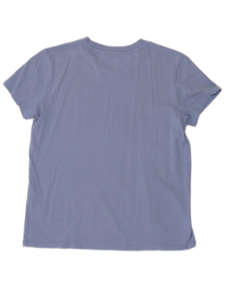 Levi's ženska majica kratkih rukava UK 10 Small Blue Cotton
